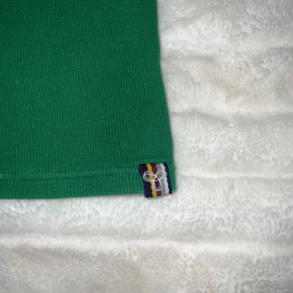 TNA Green Ribbed Tank Top - Picture 3 of 4